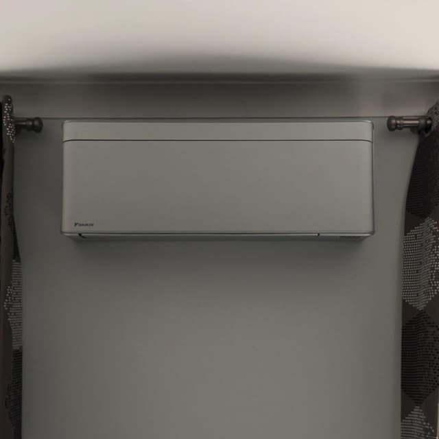 Daikin Stylish AC install in a residential bedroom