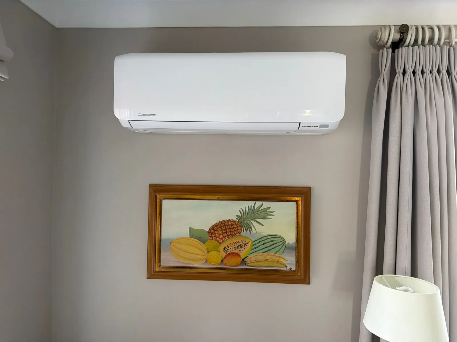 Daikin wall-mounted AC unit in a Richmond home